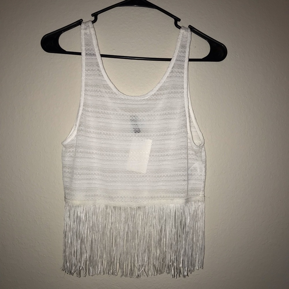 Forever 21 fringe shirt